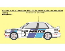 Decal – BMW M3 - 1990 ADAC Deutschland Rallye - I.Carlsson / P.Carlsson LIMITED